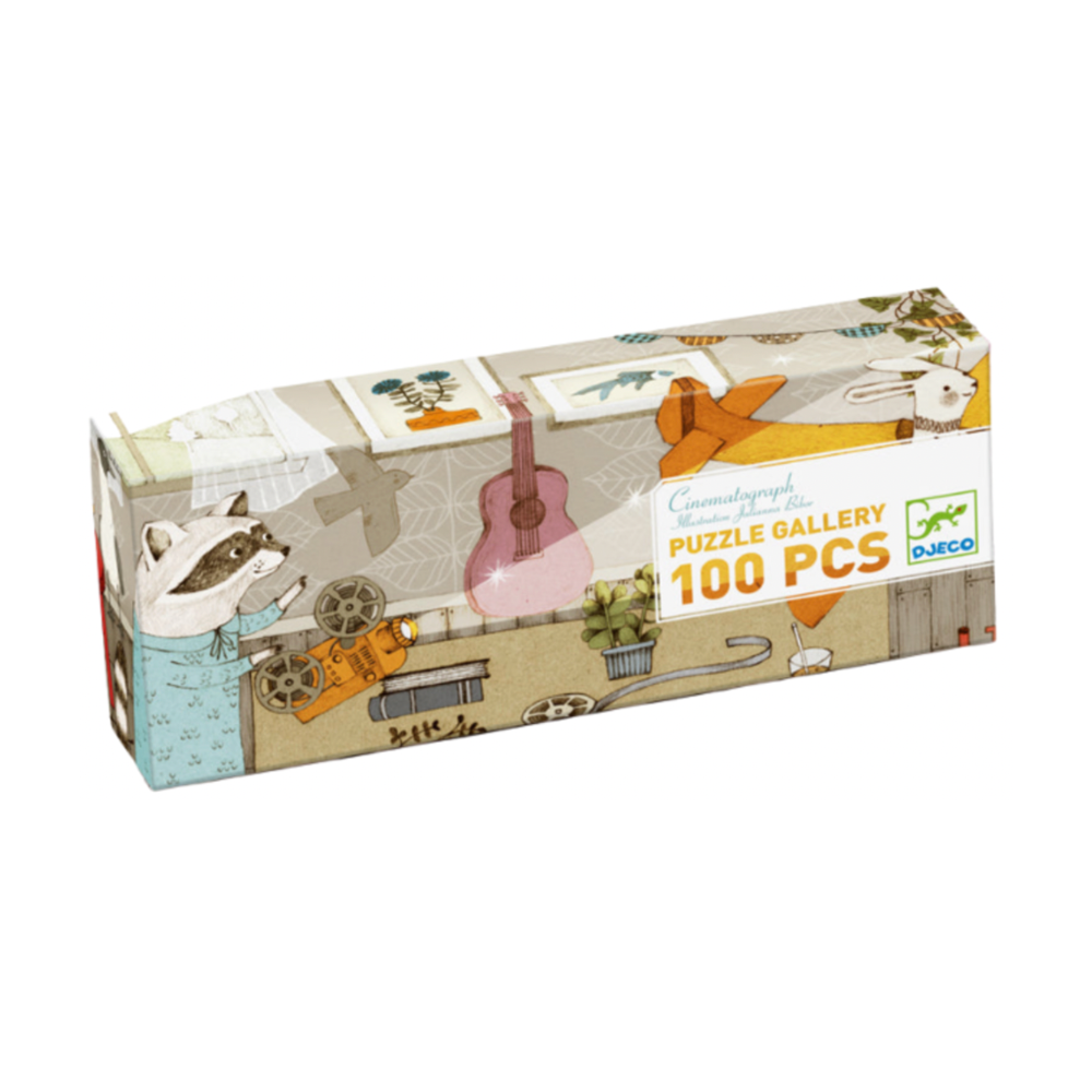 Djeco Jigsaw Puzzle: Cinematograph, 100 Pieces