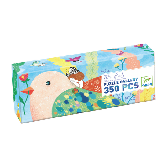 Djeco Jigsaw Puzzle: Miss Birdy, 350 Pieces