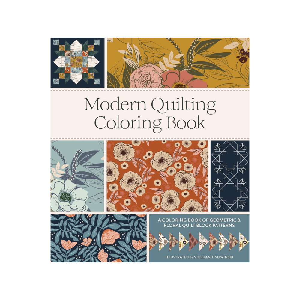 Modern Quilting Coloring Book