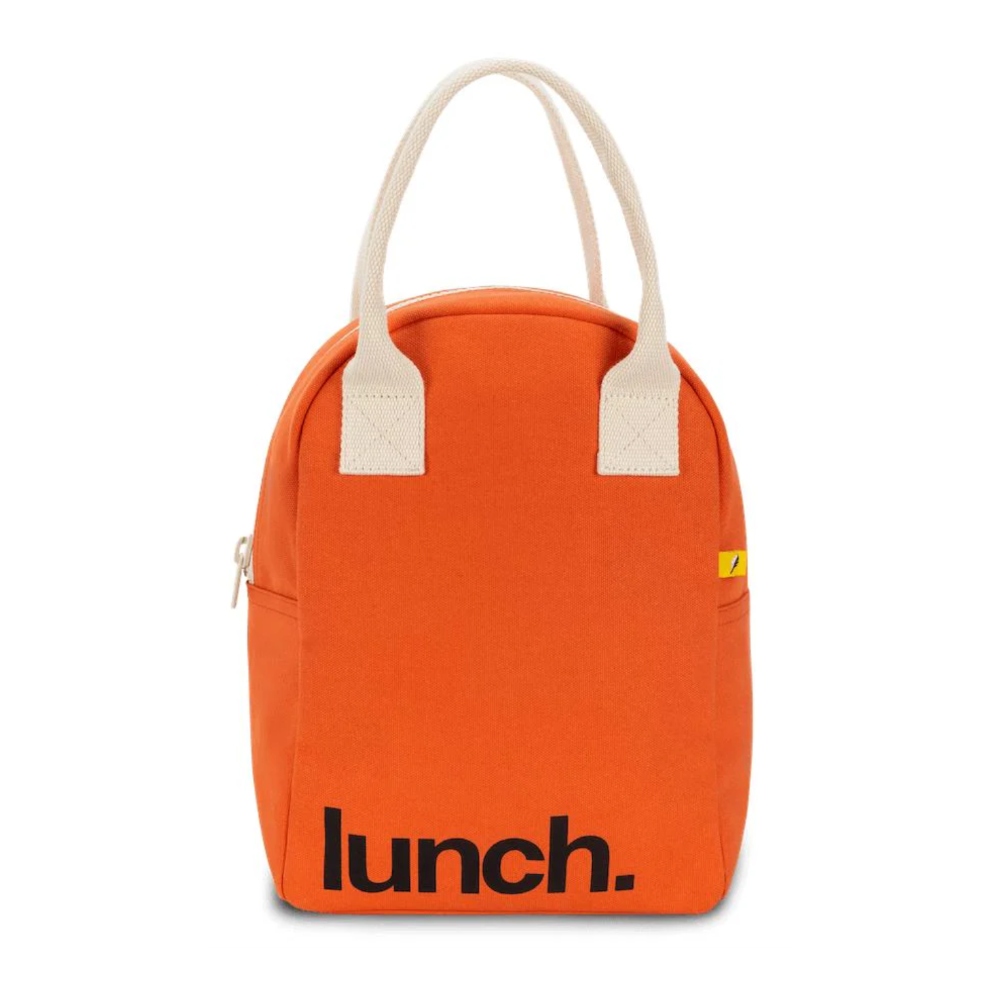 Orange Organic Lunch Bag