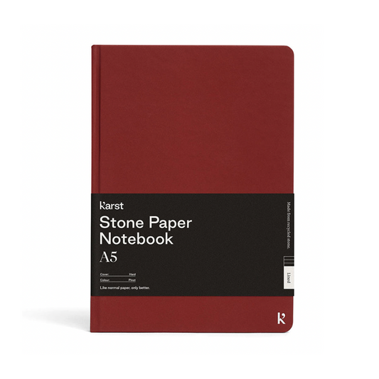 Karst A5 Hardcover Notebook: Lined