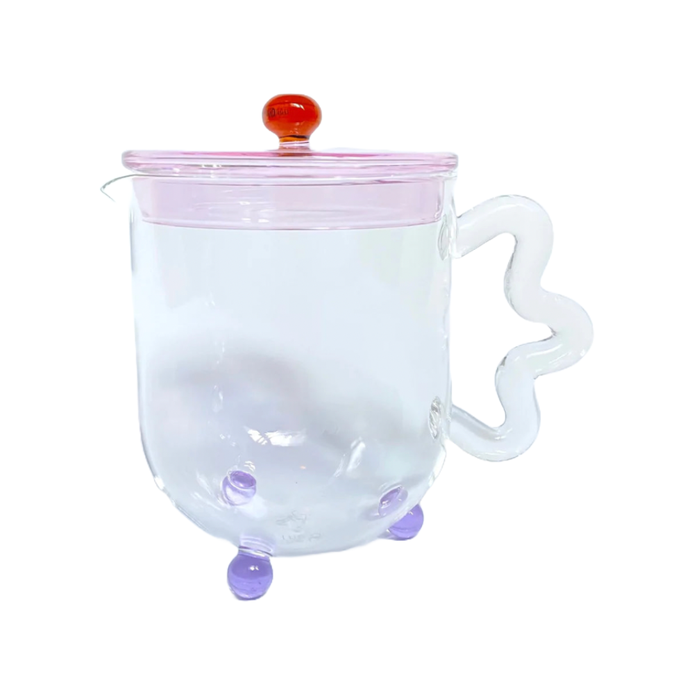 Bloom Glass Teapot