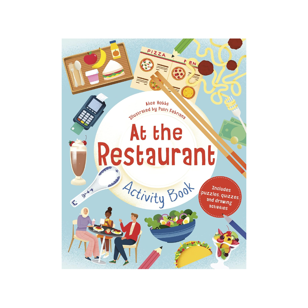 At the Restaurant Activity Book