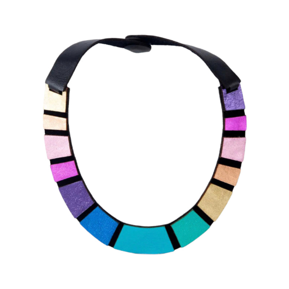 Rainbow Round Necklace