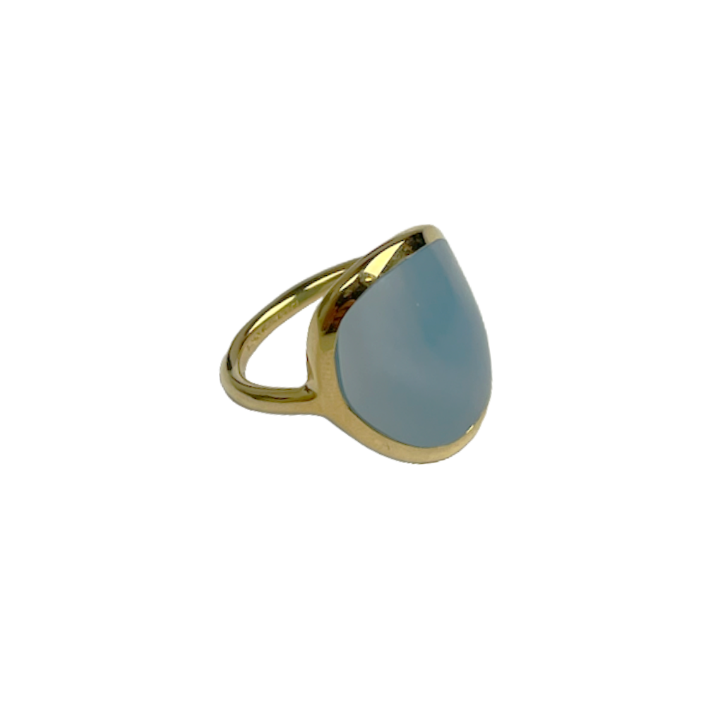 Organic Shape Skinny Ring