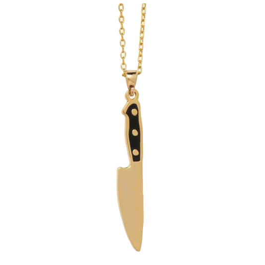 Knife - Double Sided Pendant
