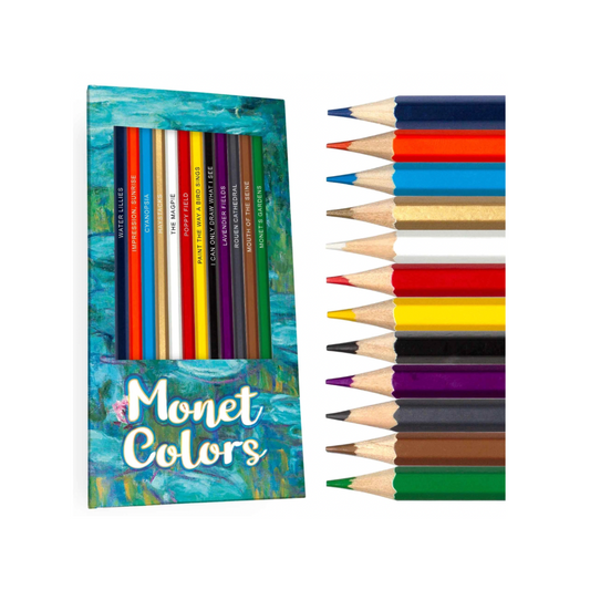 Monet Colors Colored Pencil Set of 12