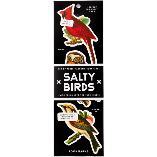 Salty Birds Magnetic Bookmark Set