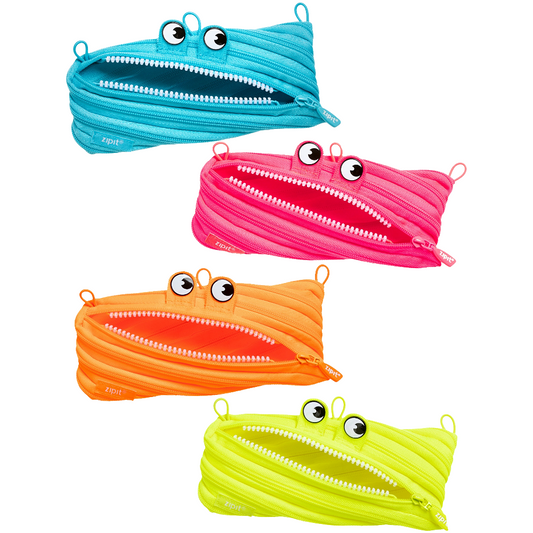 Neon Monster Pouches