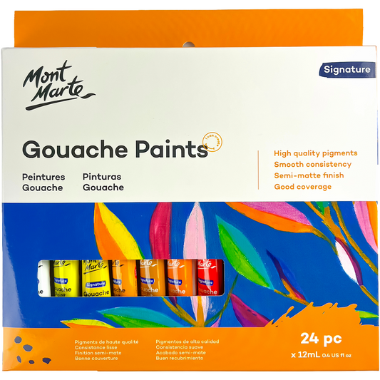 Gouache Paints 24pc Signature Set - 12ml
