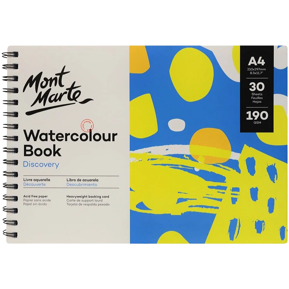 A4 Watercolour Book