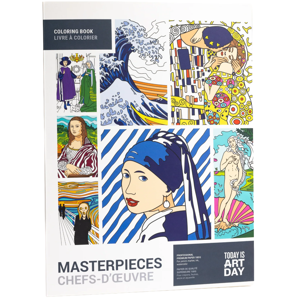 Masterpieces - Coloring Book