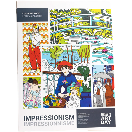 Impressionism - Coloring Book