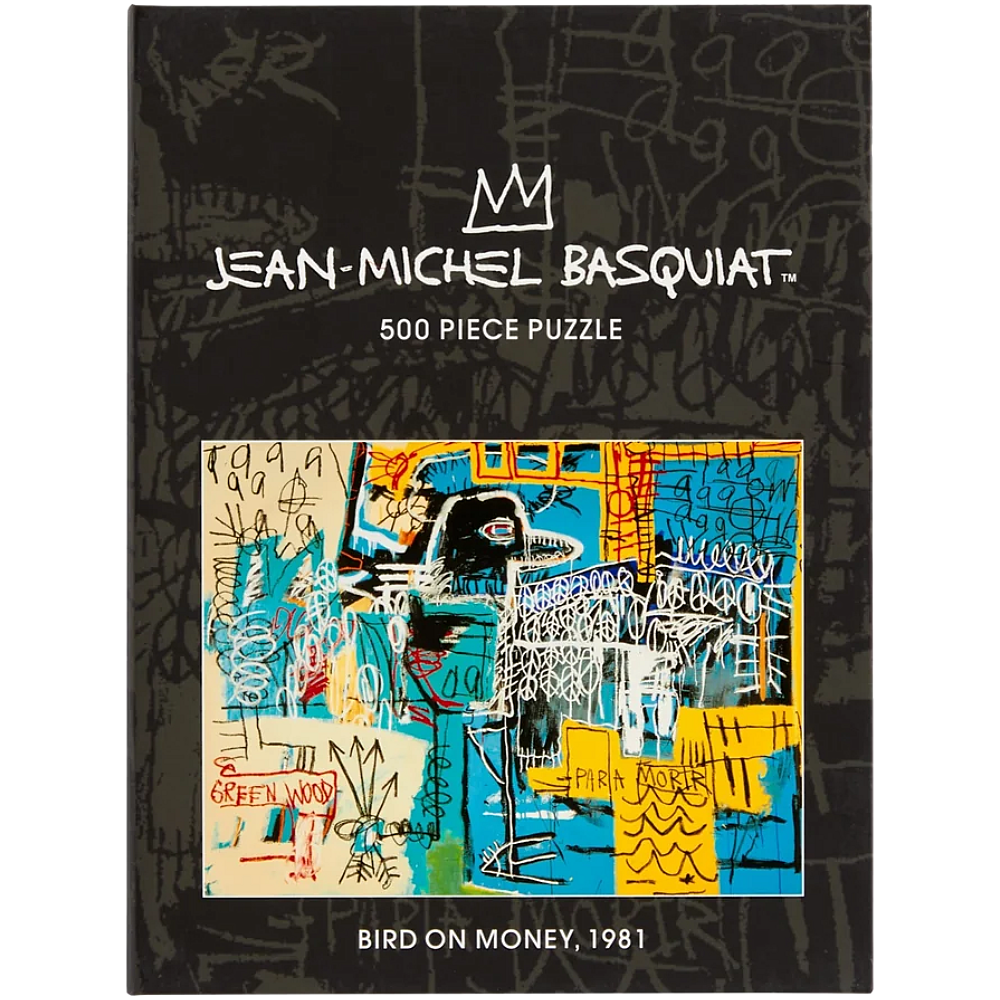 Basquiat Bird on Money Book Puzzle - 500 Piece