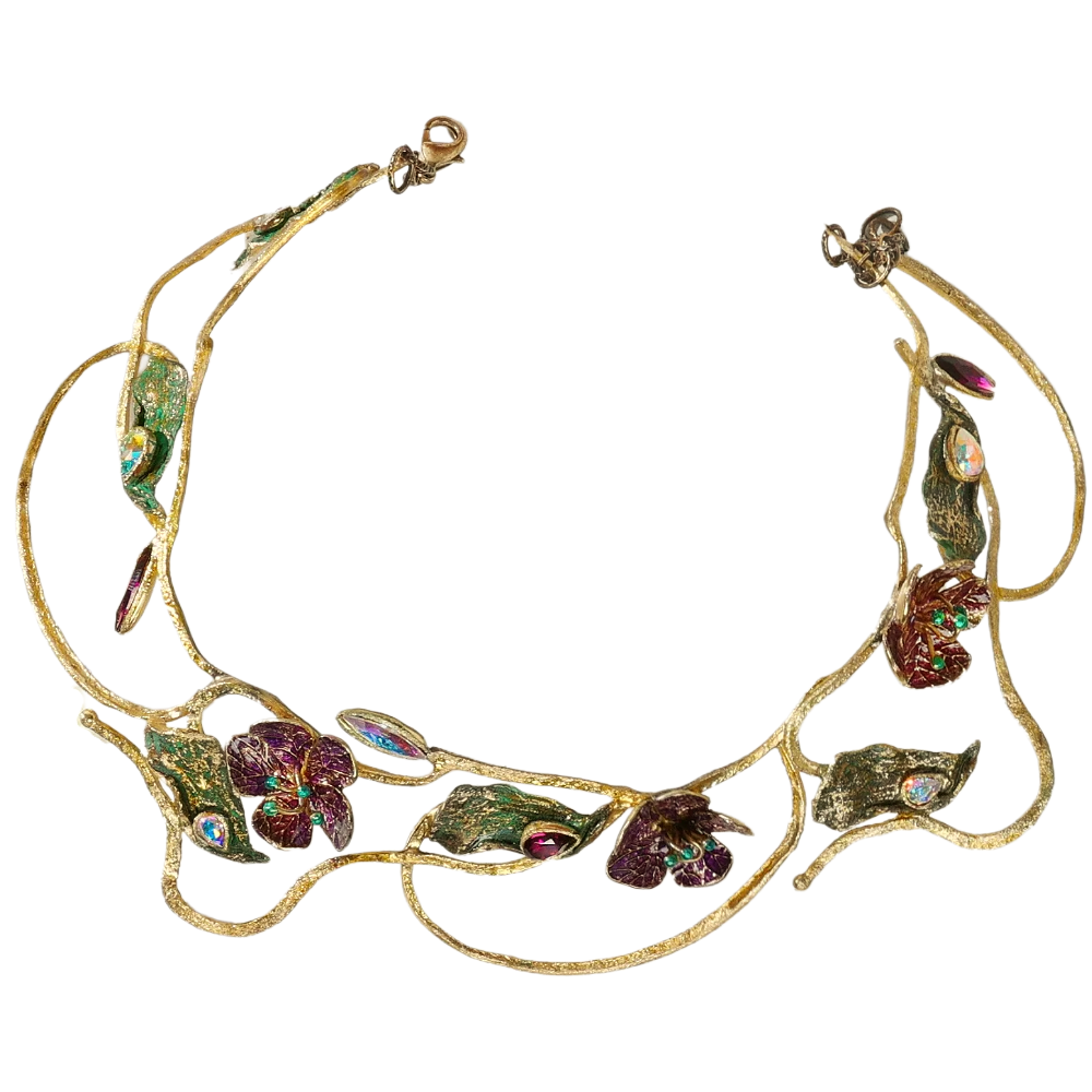 Floral Flair Choker