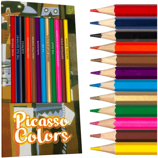 Picasso Color Pencils - Set of 12