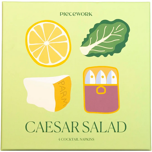 Caesar Salad Cocktail Napkins - Set of 4