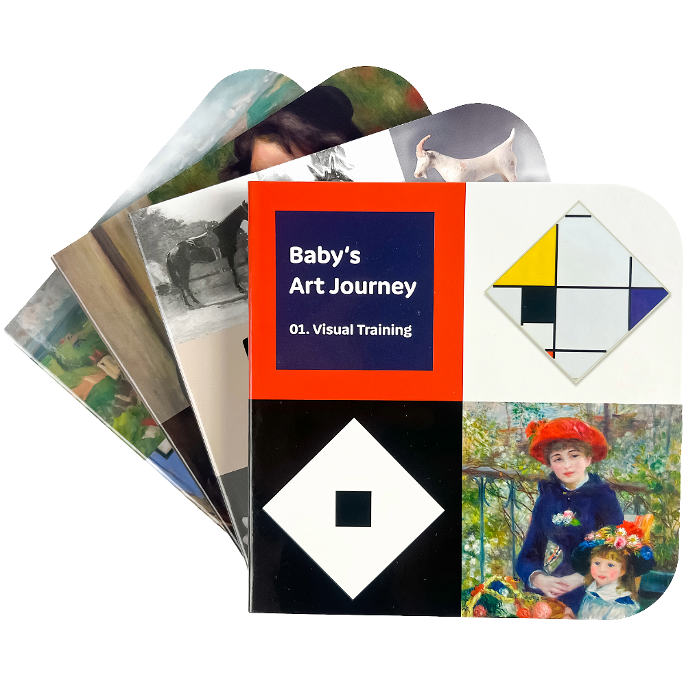 Baby's Art Journey - 4-Boook Accordion Set