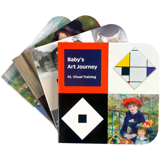 Baby's Art Journey - 4-Boook Accordion Set
