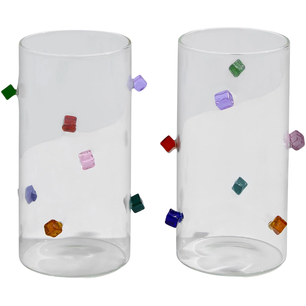 Jewel Highball Glasses - Set of 2