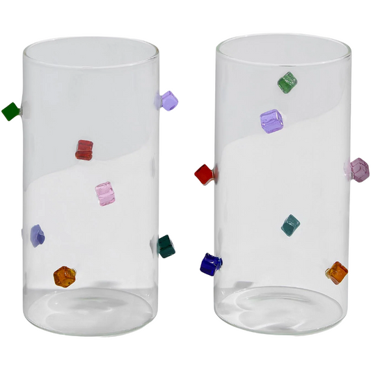 Jewel Highball Glasses - Set of 2