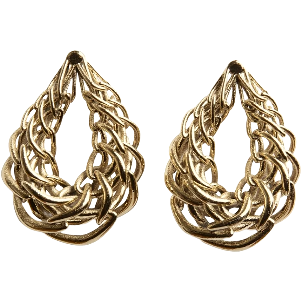 Gold Endos Earrings 3