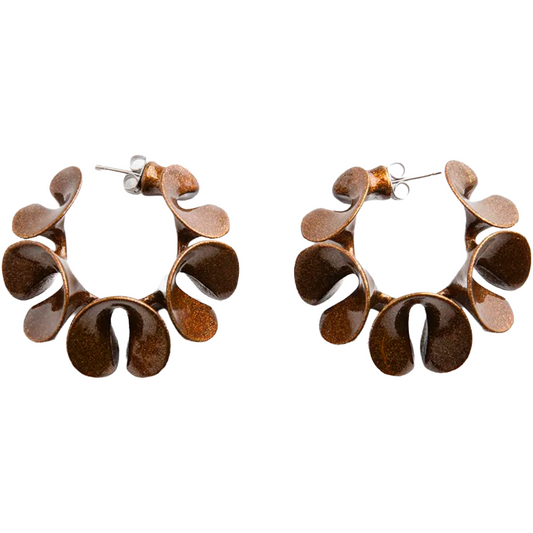 Bronze Cora Earrings 2