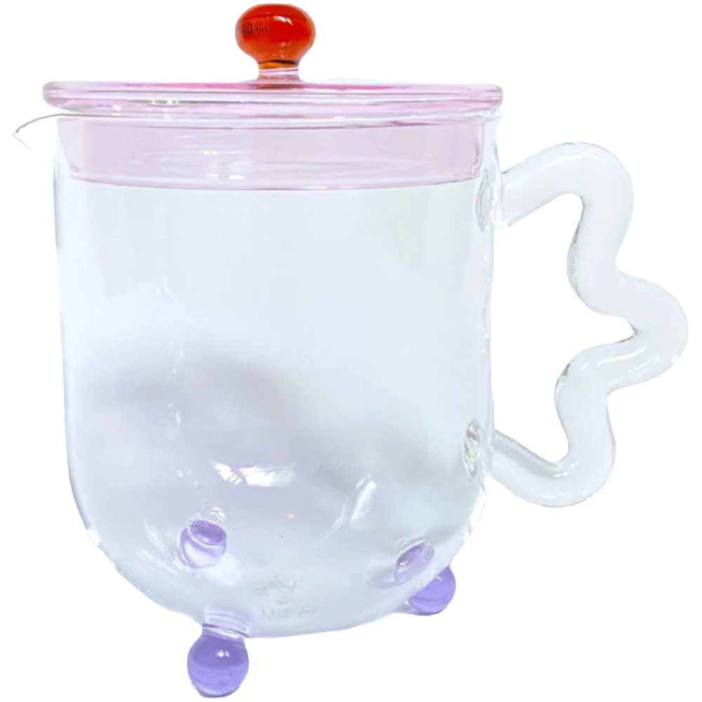 Bloom Glass Teapot