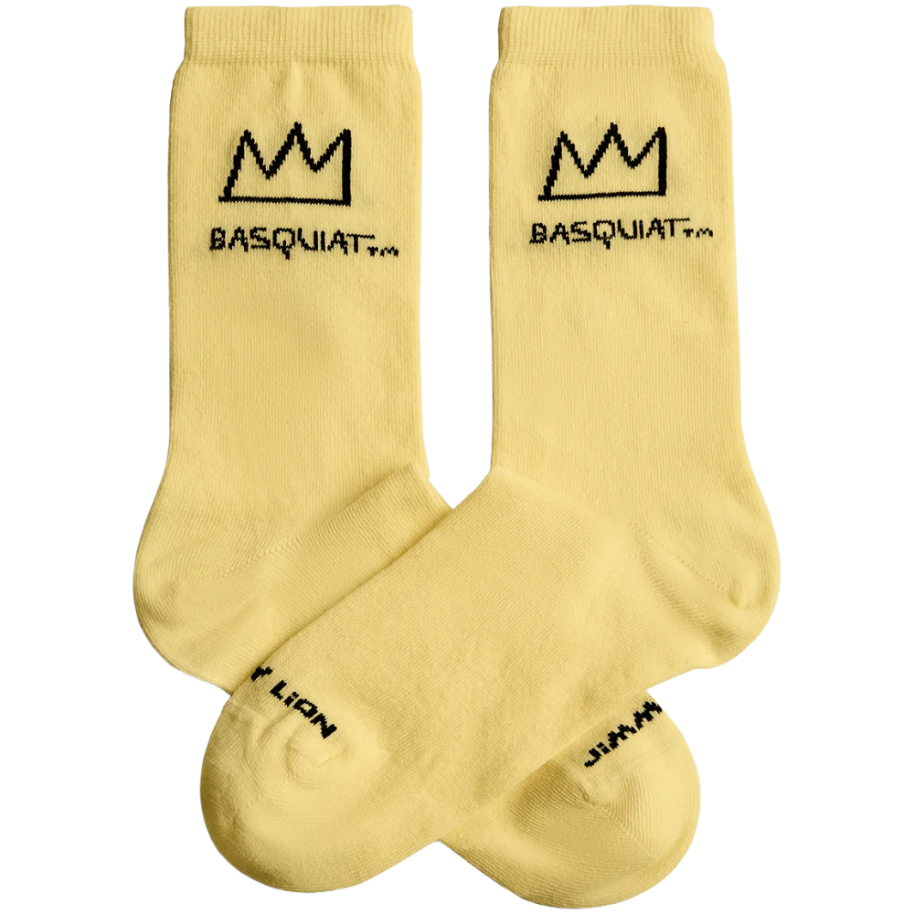 Basquiat Kids Crown Socks