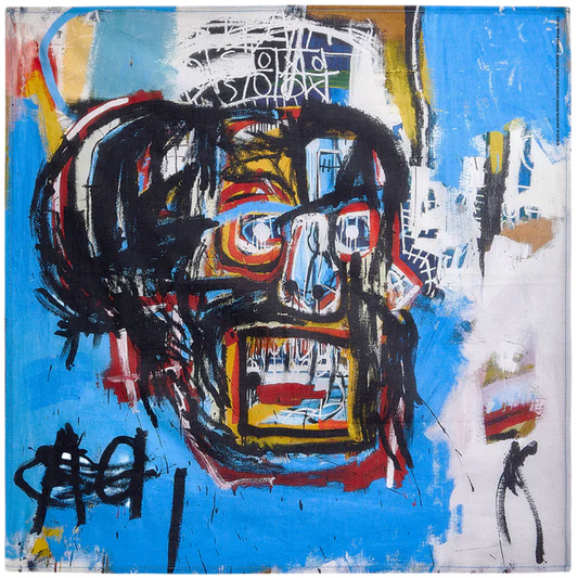 Jean-Michel Basquiat Skull Bandana