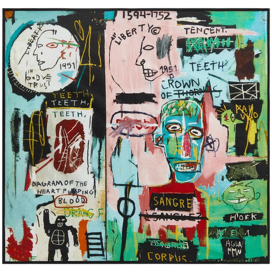 Jean-Michel Basquiat “In Italian” Bandana