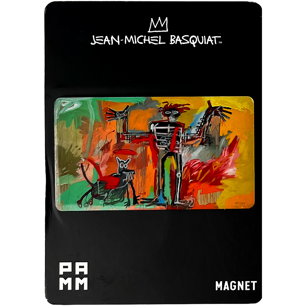 PAMM x Basquiat Magent - Boy and Dog in a Johnnypum
