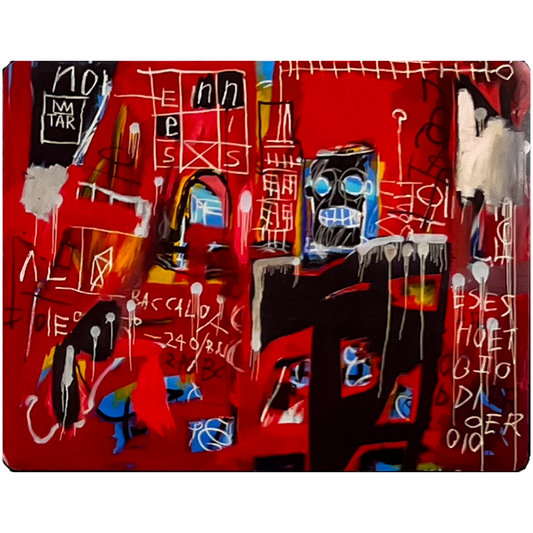 PAMM x Basquiat Magent-  Untitled 1982