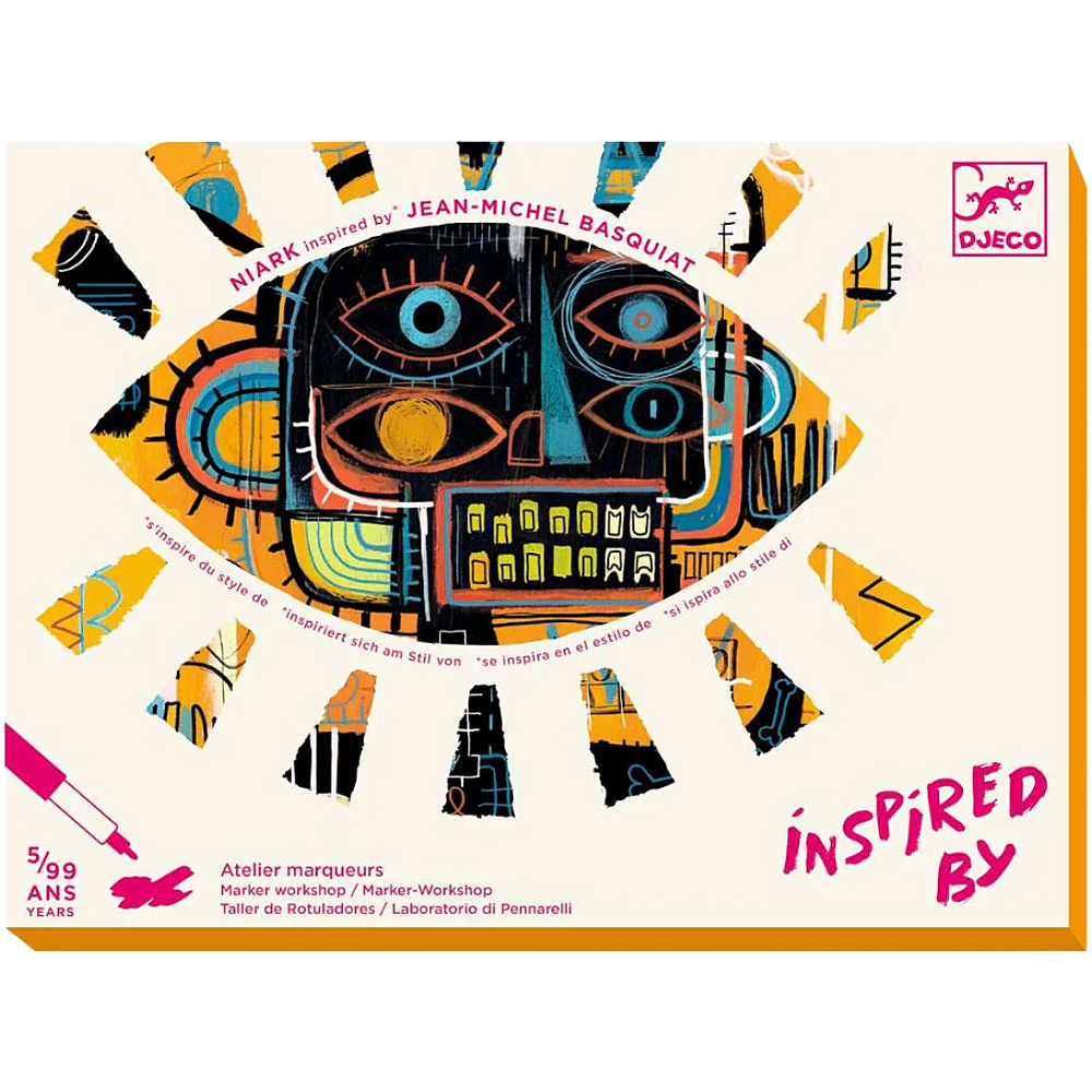 Collage Art Kit - Inspired by Jean-Michel Basquiat