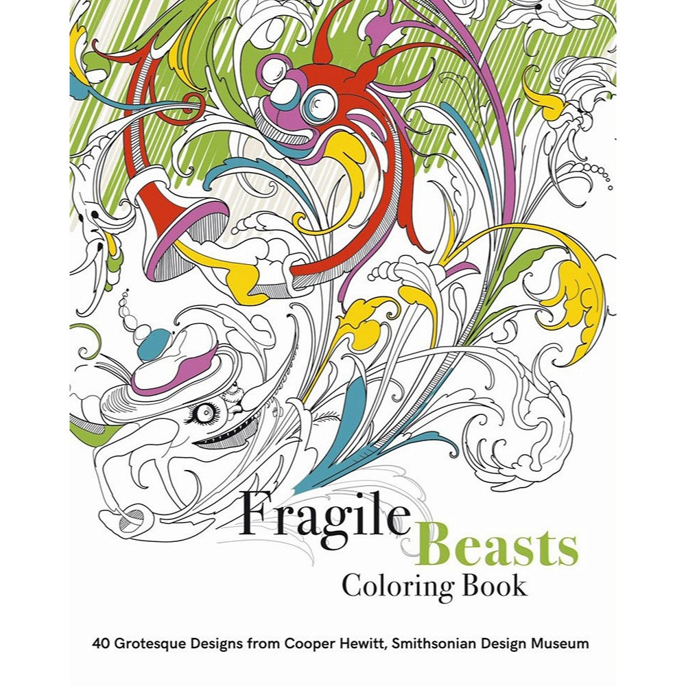 Fragile Beasts Coloring Book