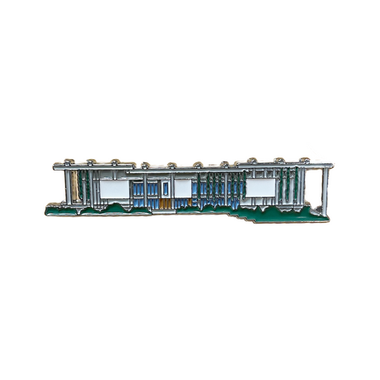 PAMM Building Enamel Pin