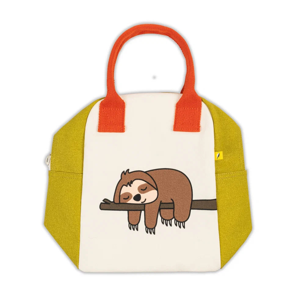 Sloth Organic Lunch Bag
