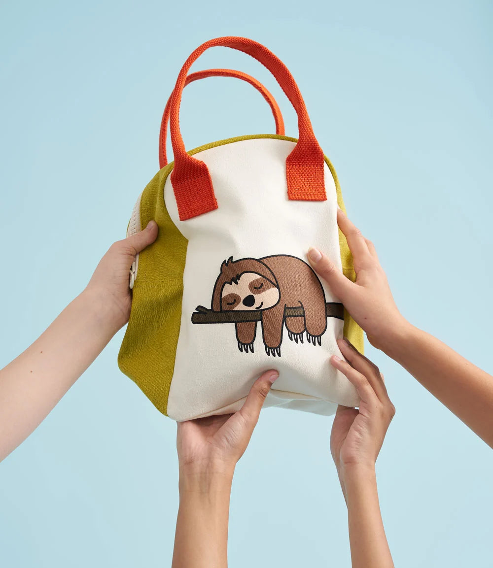 Sloth Organic Lunch Bag
