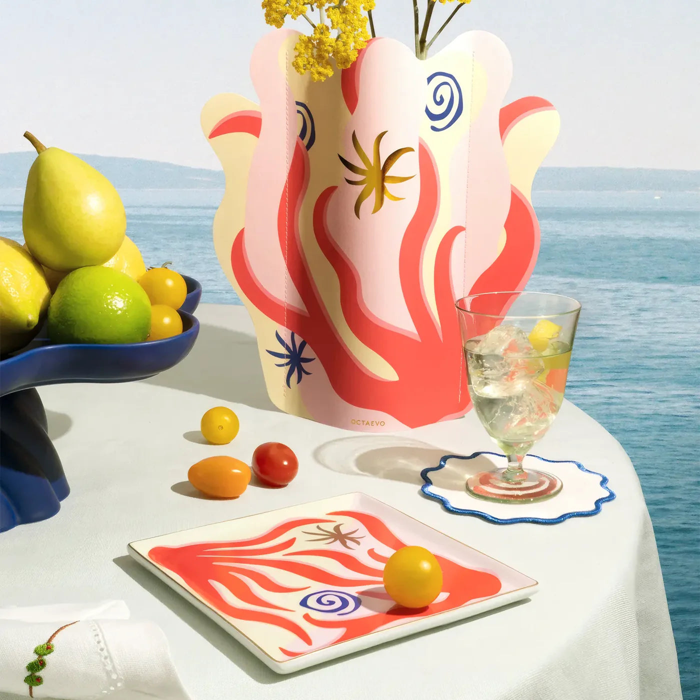 Octaevo Amalfi Catchall Ceramic Tray