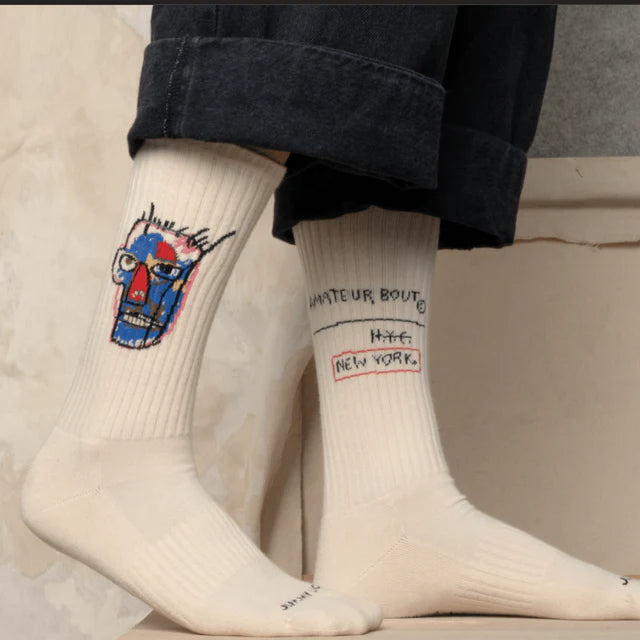 Athletic Basquiat HEADS 1982 Socks