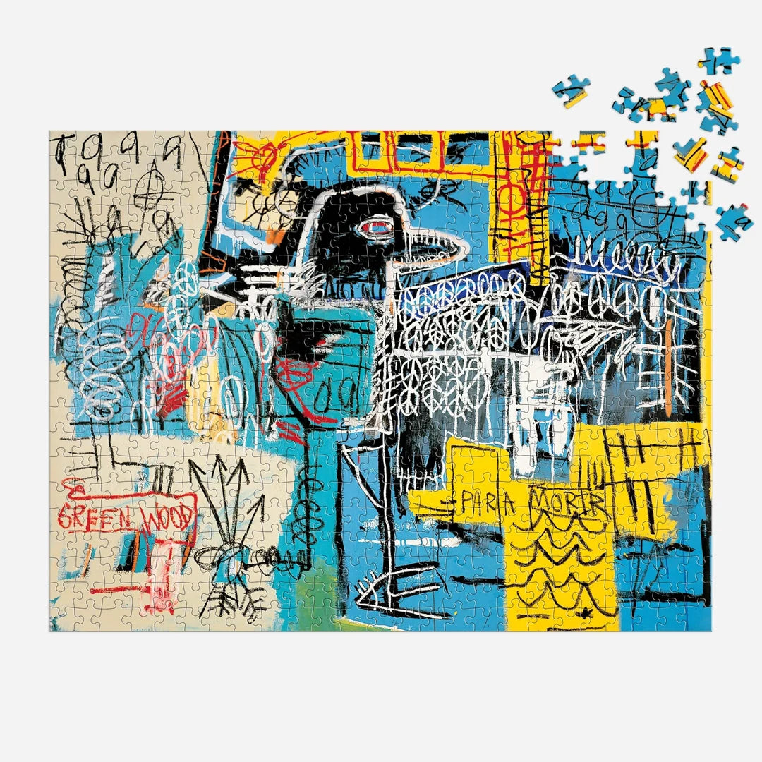 Basquiat Bird on Money Book Puzzle - 500 Piece