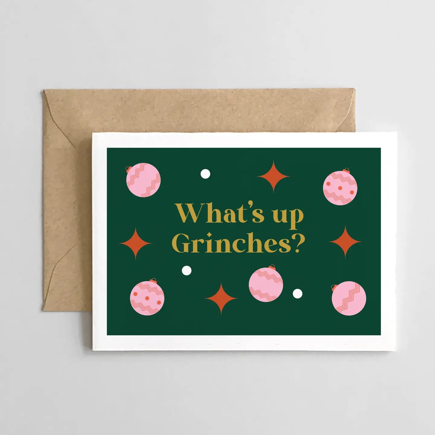 What's Up Grinches?! - Holiday Card