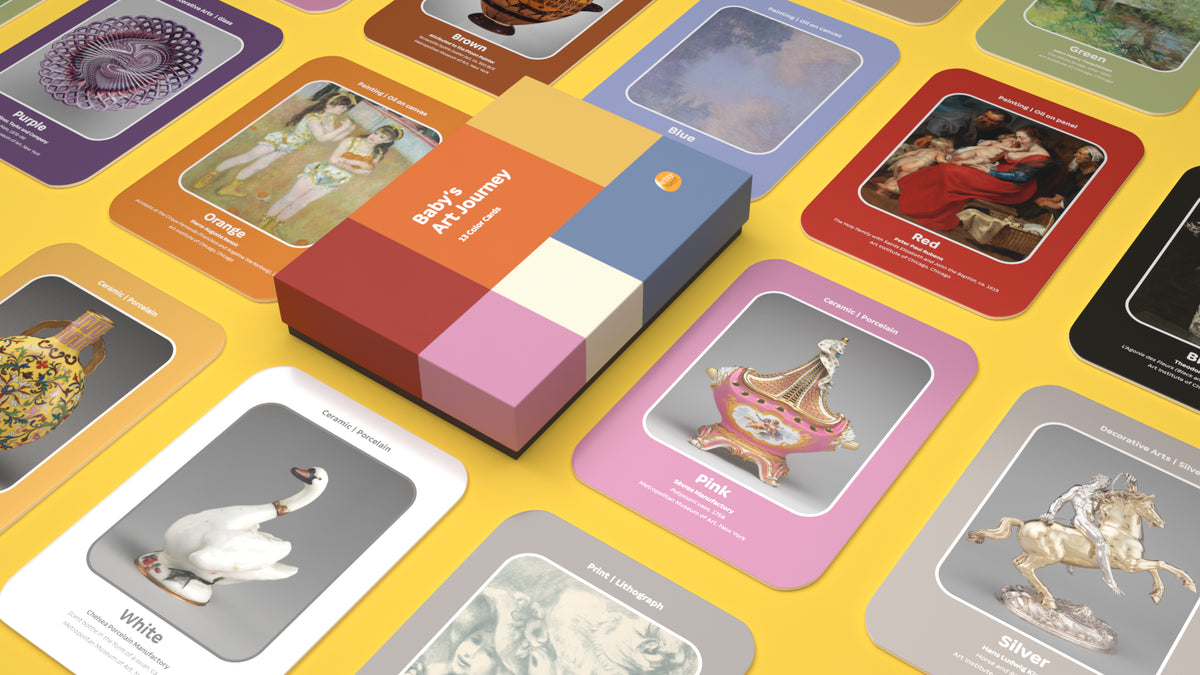 Baby's Art Journey - 13 Color Cards