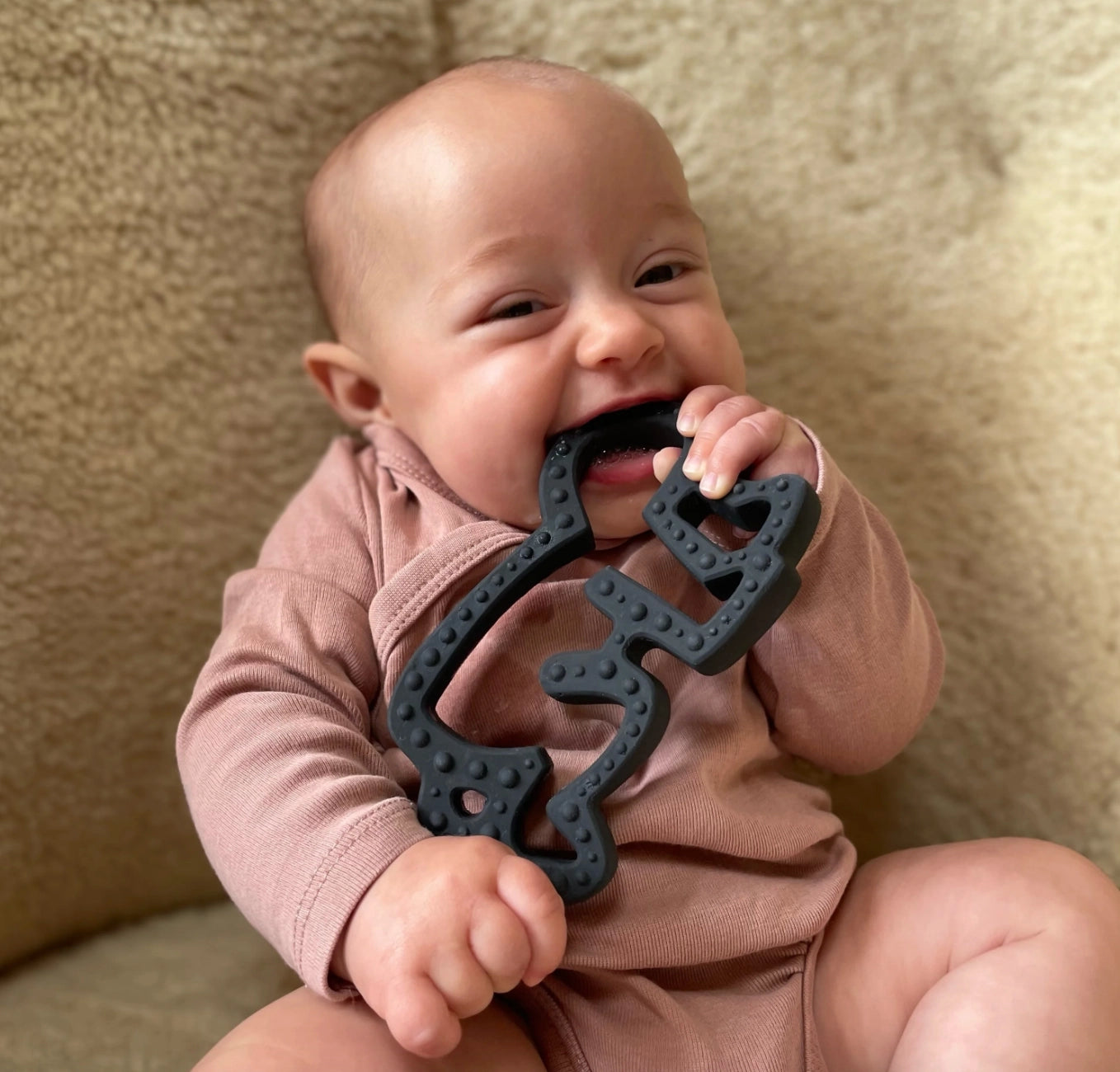 Keith Haring Natural Rubber Baby Teether