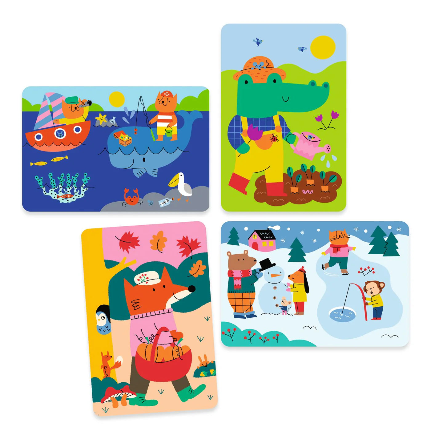 Magic Coloring - 4 Seasons