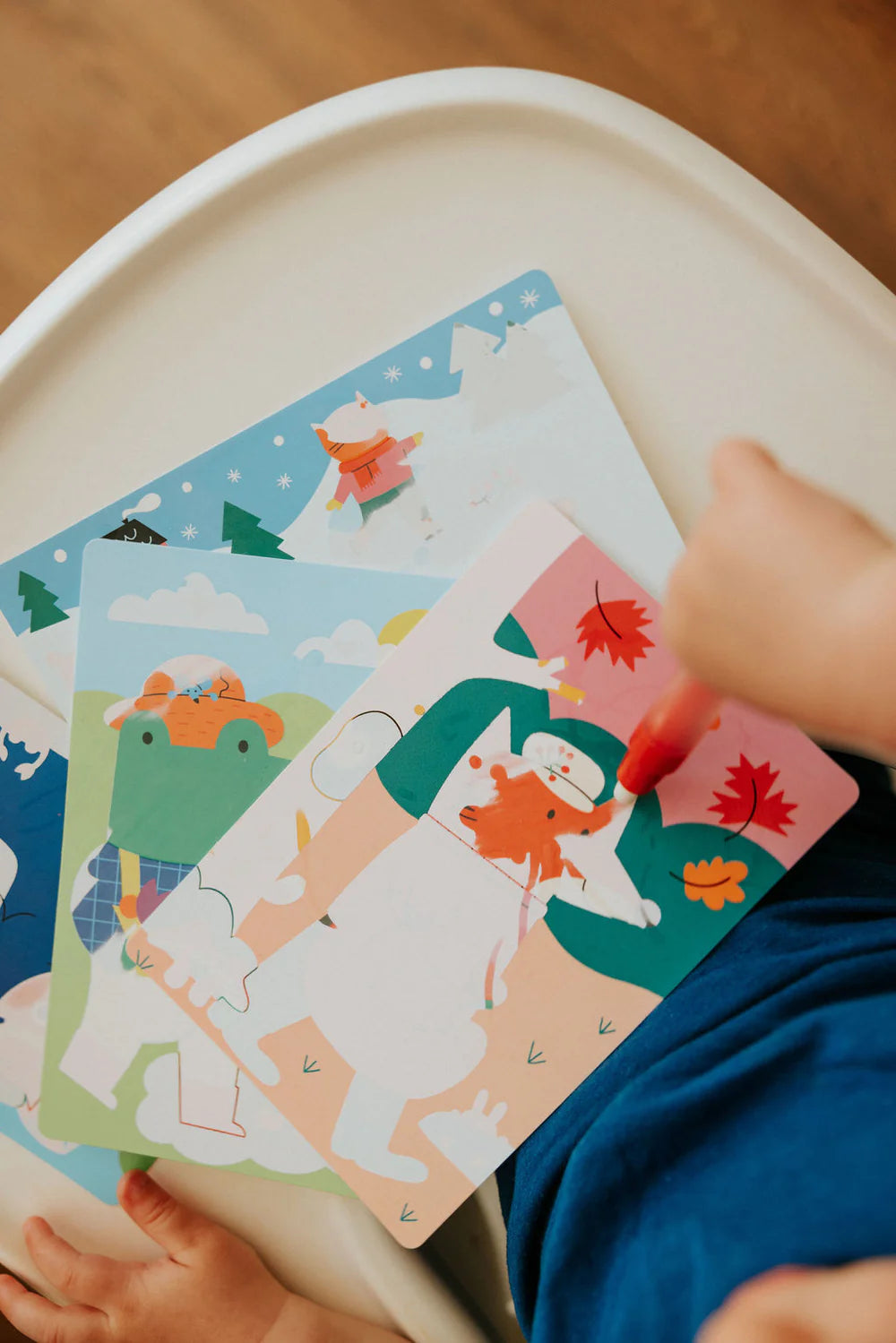 Magic Coloring - 4 Seasons