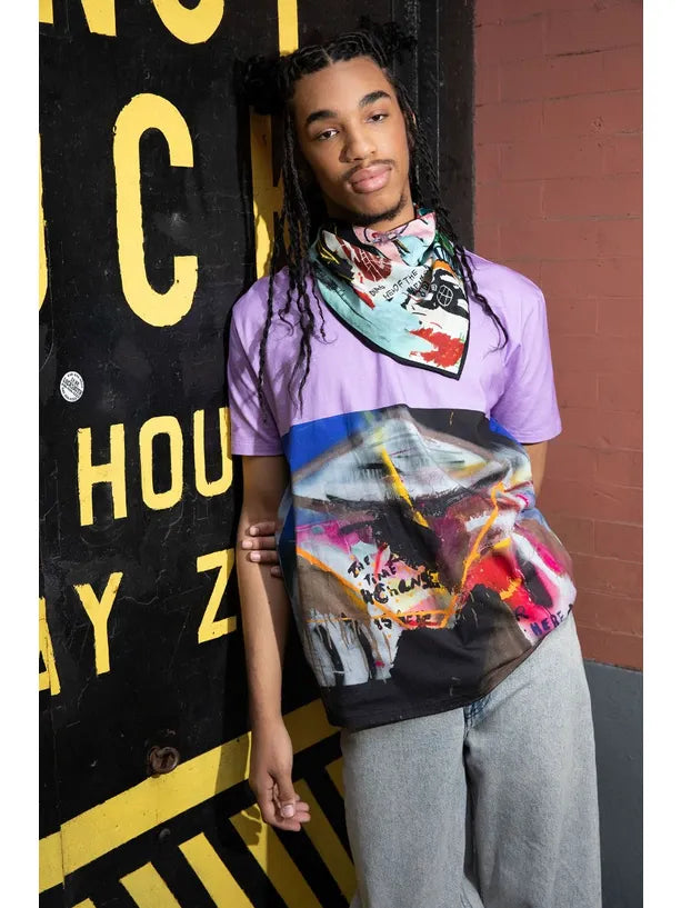Jean-Michel Basquiat “In Italian” Bandana