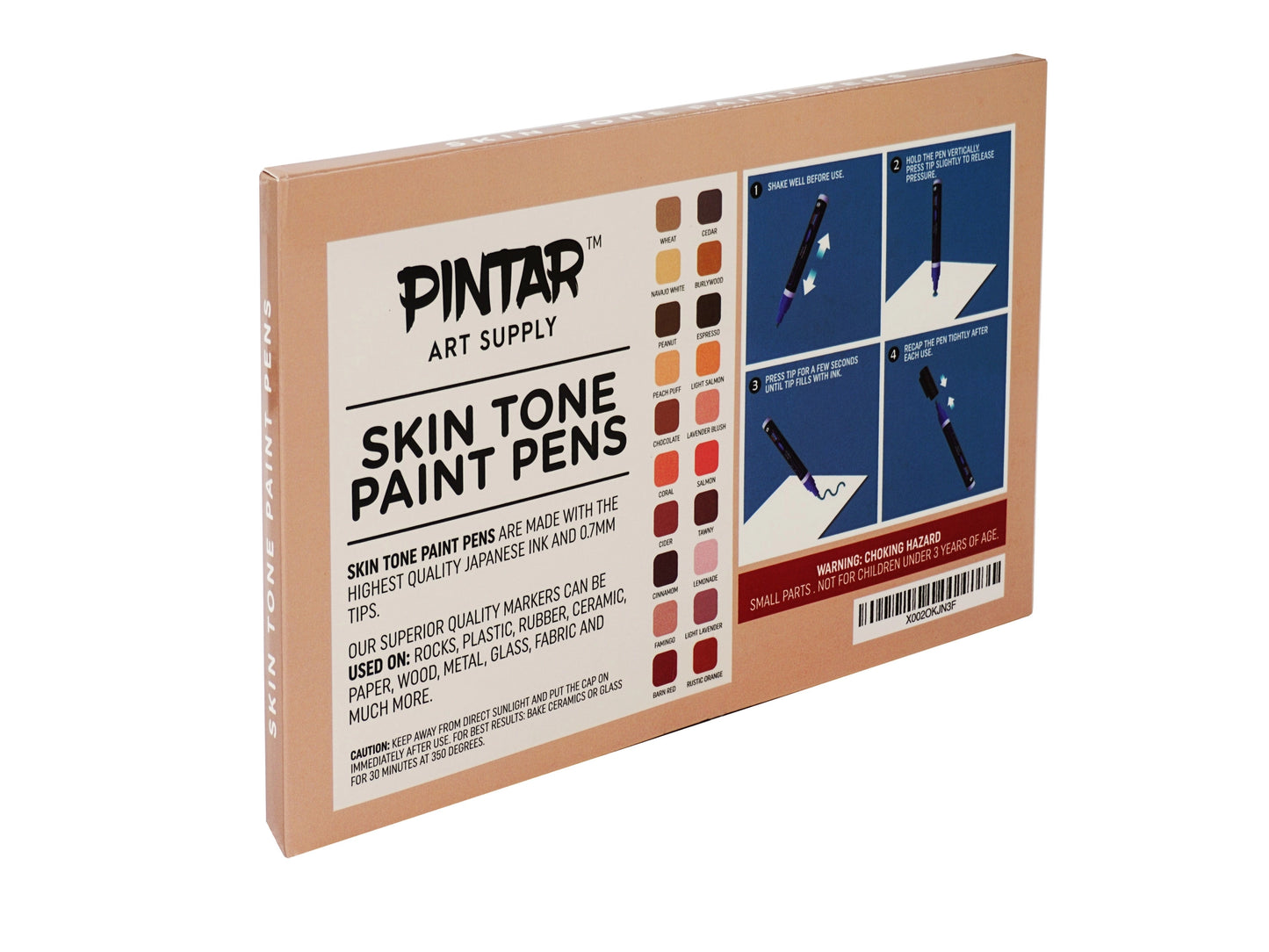 Skin Tone Pintar Acrylic Paint Pen Set of 20