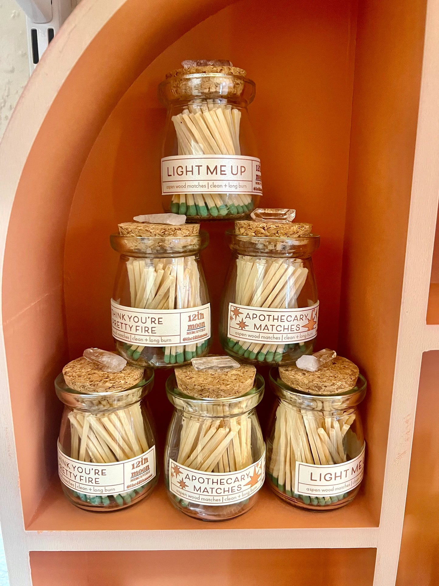 The 12th Moon Match Jar
