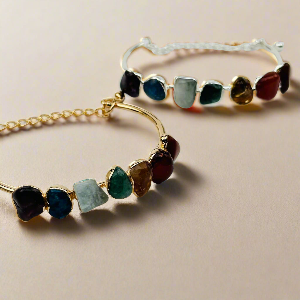 7 Chakra Gemstone Crystal Bracelet